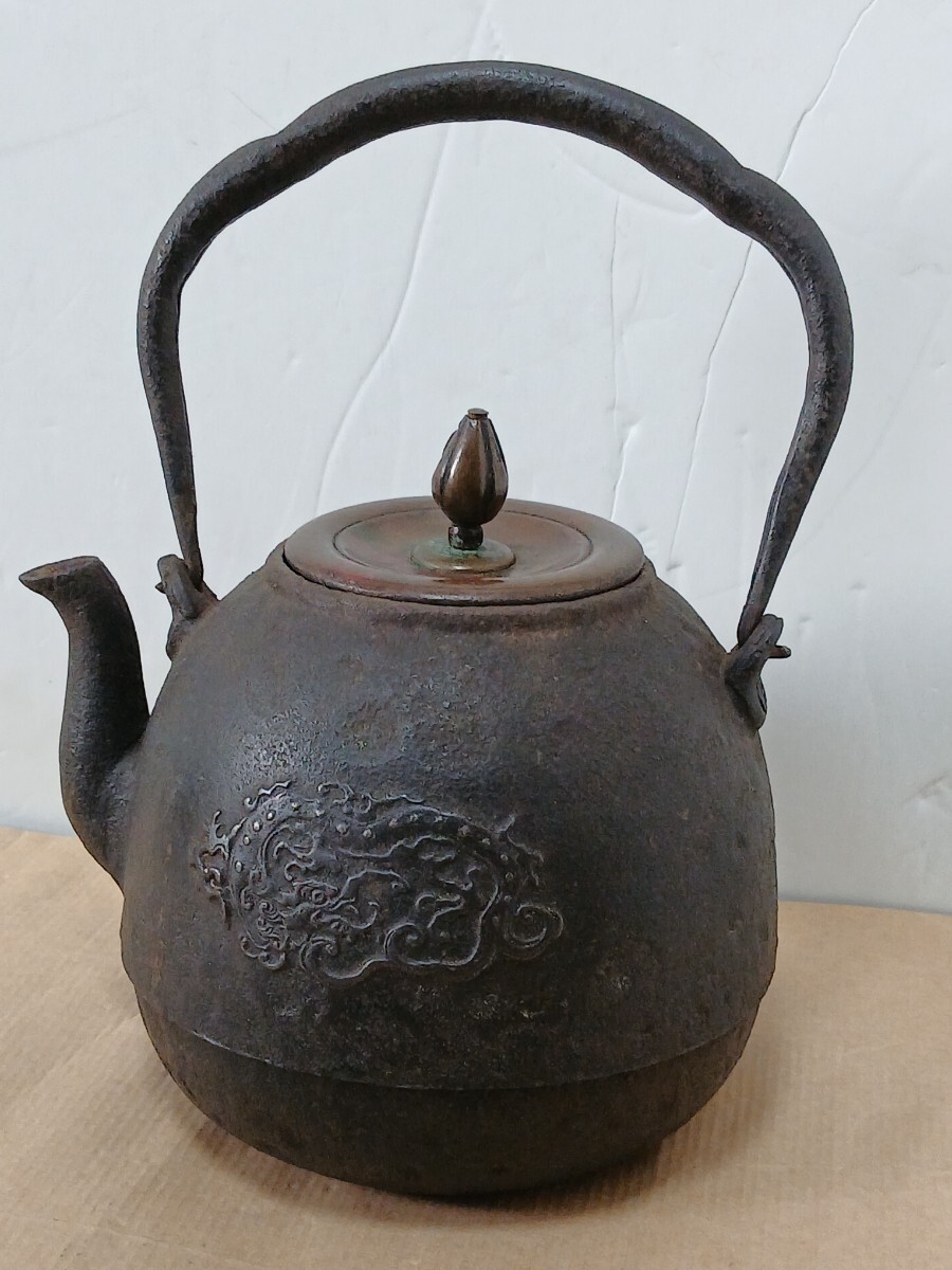 Yahoo!オークション -「鉄瓶 龍文堂 大國」の落札相場・落札価格