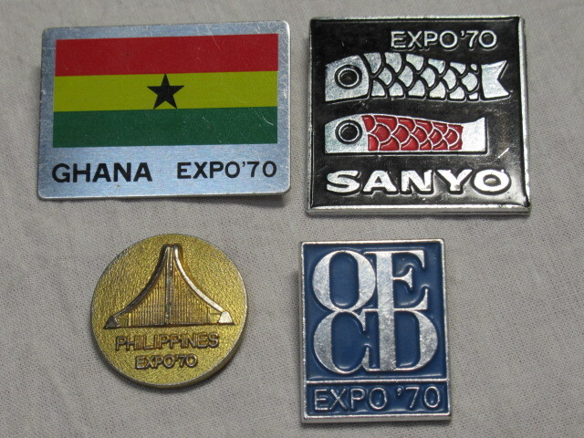 Yahoo!オークション -「expo70 バッジ」の落札相場・落札価格