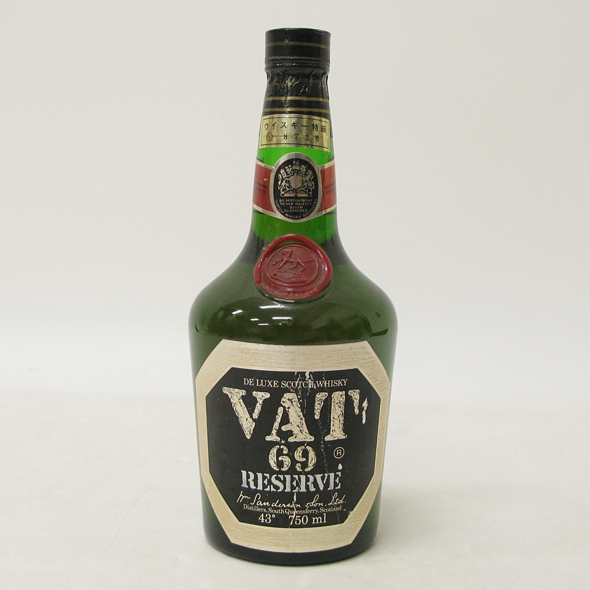 Yahoo!オークション -「vat69」の落札相場・落札価格