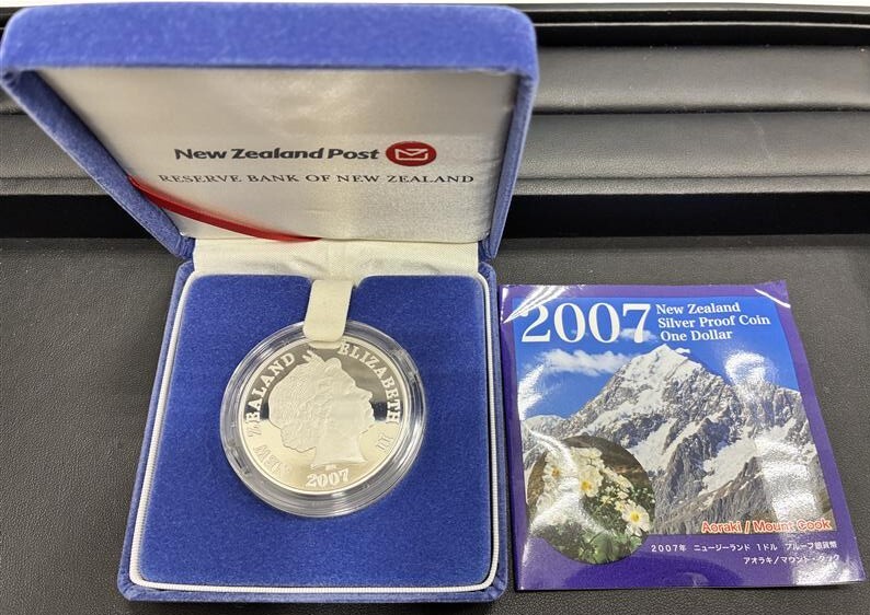 Yahoo!オークション -「ニュージーランド 1ドル 銀貨」(記念硬貨