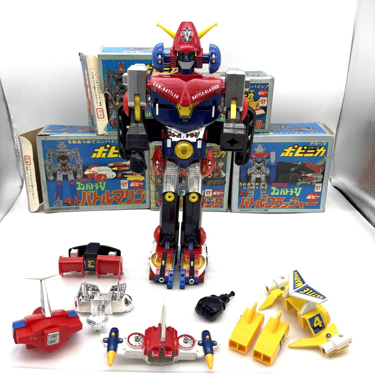 Yahoo!オークション -「コンバトラーv 超合金」(ビンテージ) の落札