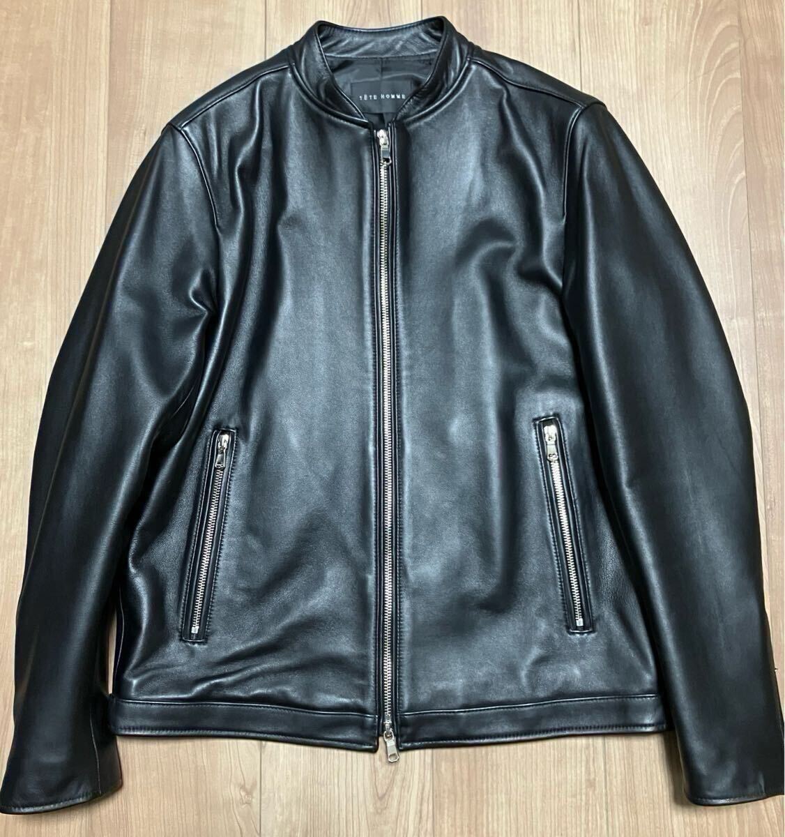 Yahoo!オークション -「テットオム レザー ジャケット」の落札相場