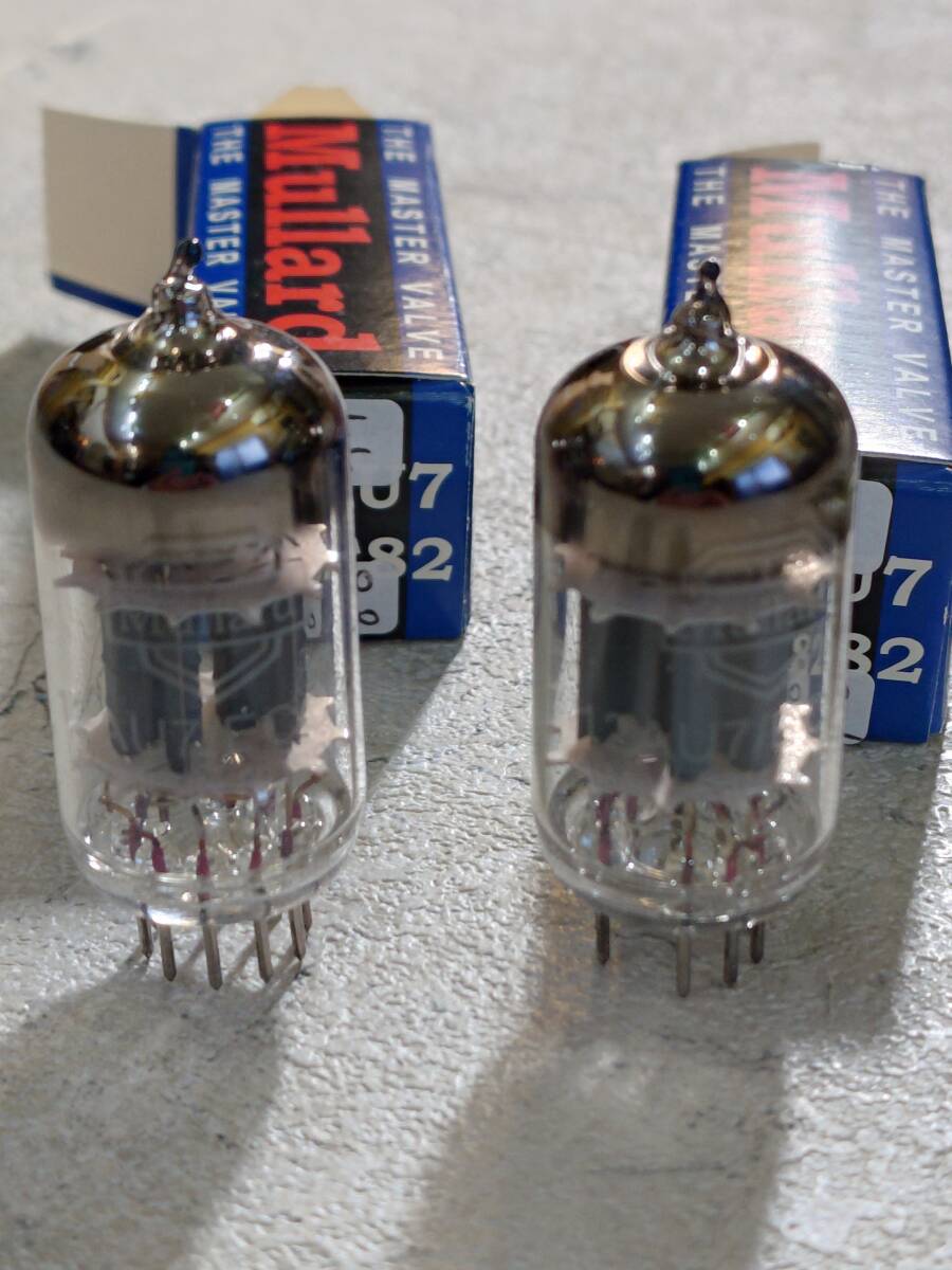 Yahoo!オークション -「mullard ecc82 12au7」(家電、AV、カメラ) の