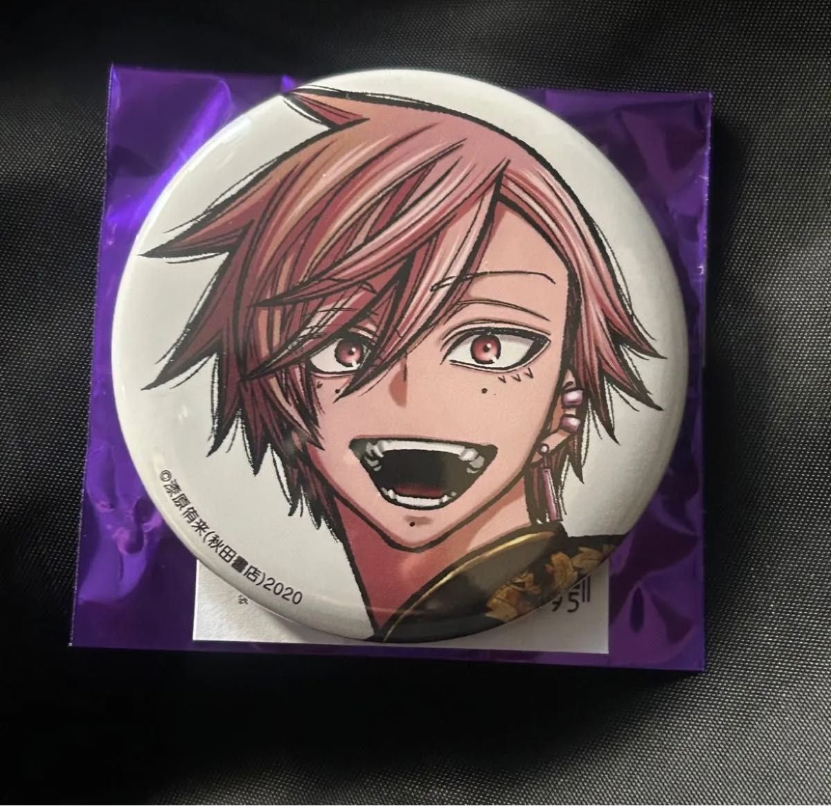 桃源暗鬼 秋田書店 冬コミ コミケ C107 缶バッジ 無陀野無人 1点