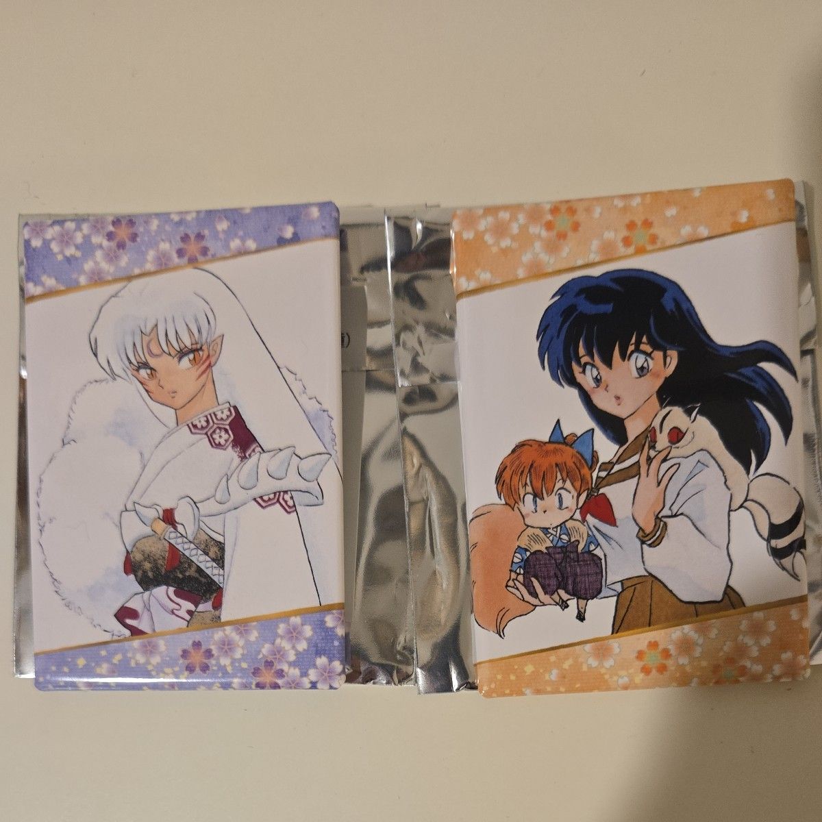 犬夜叉 くじメイト 楽天コレクション 缶バッジ 殺生丸 かごめ 七宝 8点