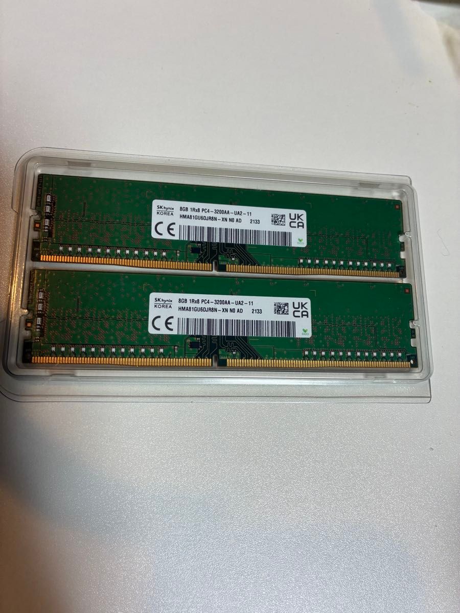 SK hynix PC4-2666V-ED2-11 8GBメモリ 2枚セット｜Yahoo!フリマ（旧