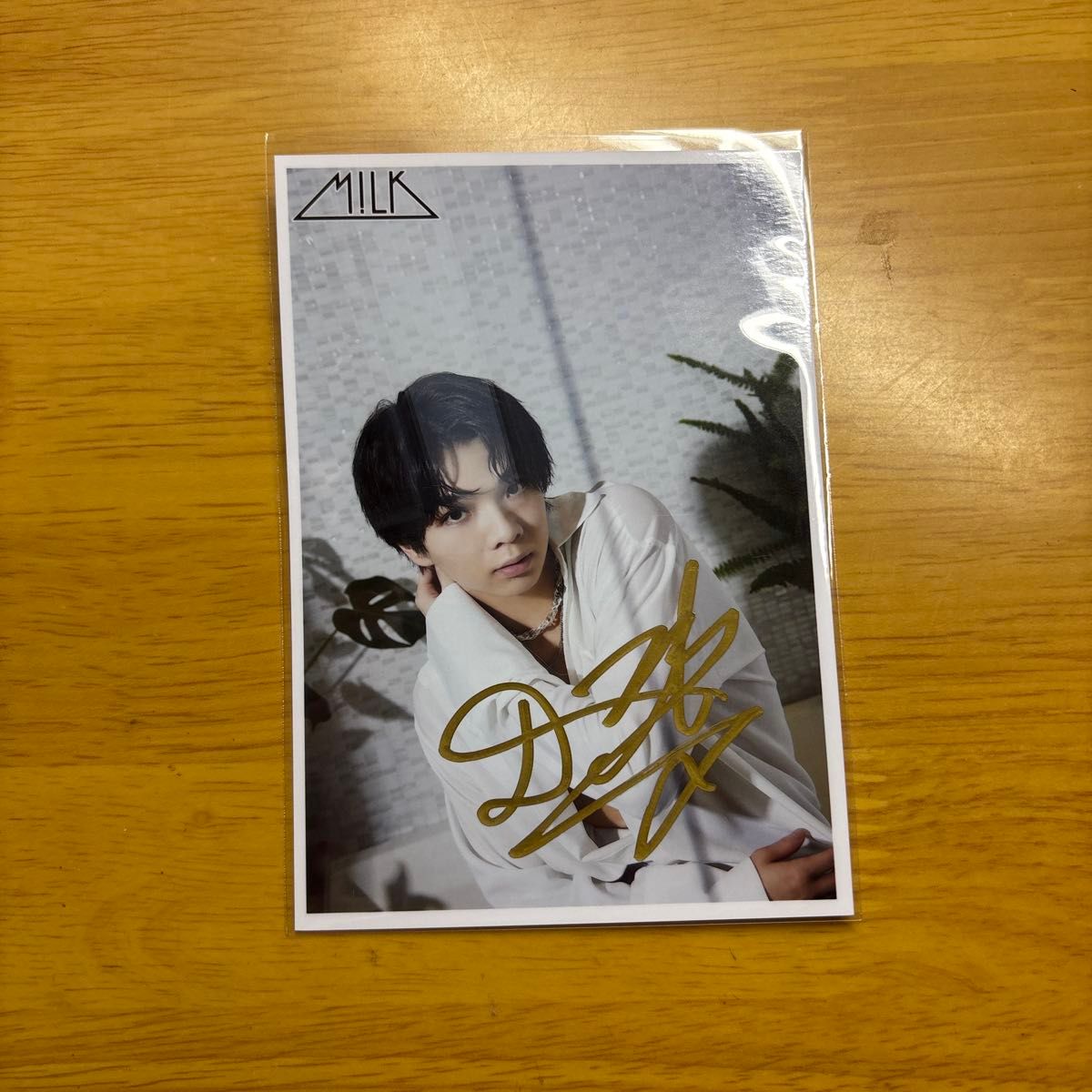 M LK 山中柔太朗 サイン 生写真 20歳生誕｜Yahoo!フリマ（旧PayPayフリマ）