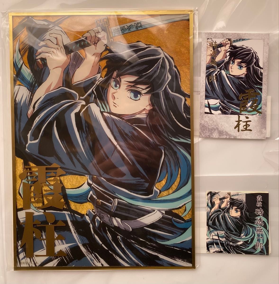 鬼滅の刃 幕間画WEBSHOPくじ 霞柱 B賞 デザインアクリル色紙 時透無