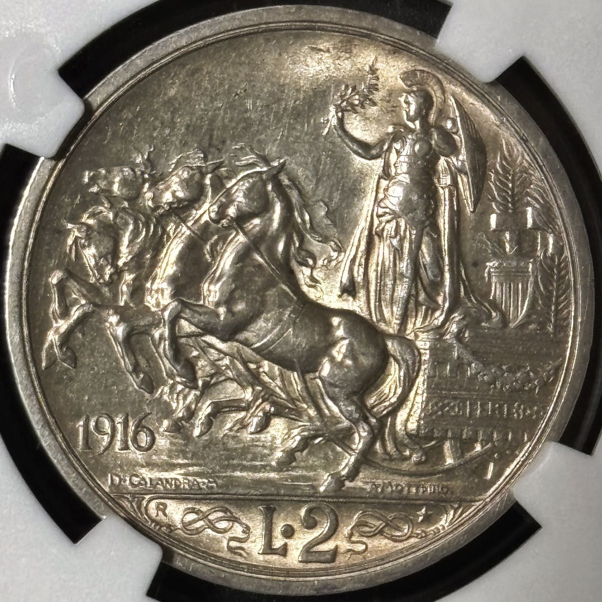 1937 イギリス 大型銀貨 1クラウン ジョージ6世 極美品 本物保証