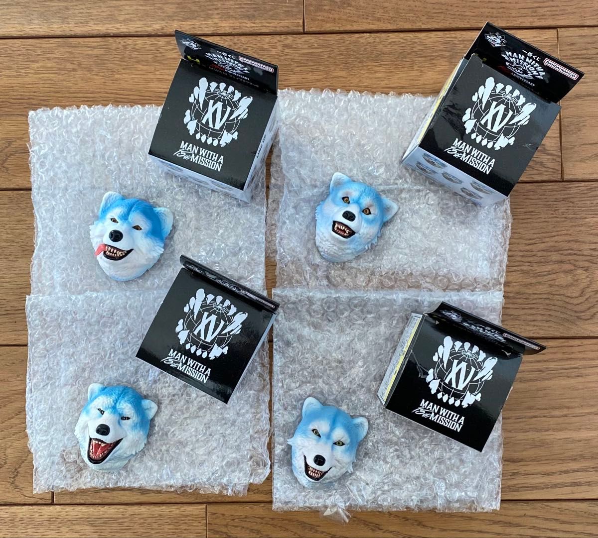 マンウィズ一番くじ MAN WITH A MISSION H賞 フェイスマグネット TOKYO