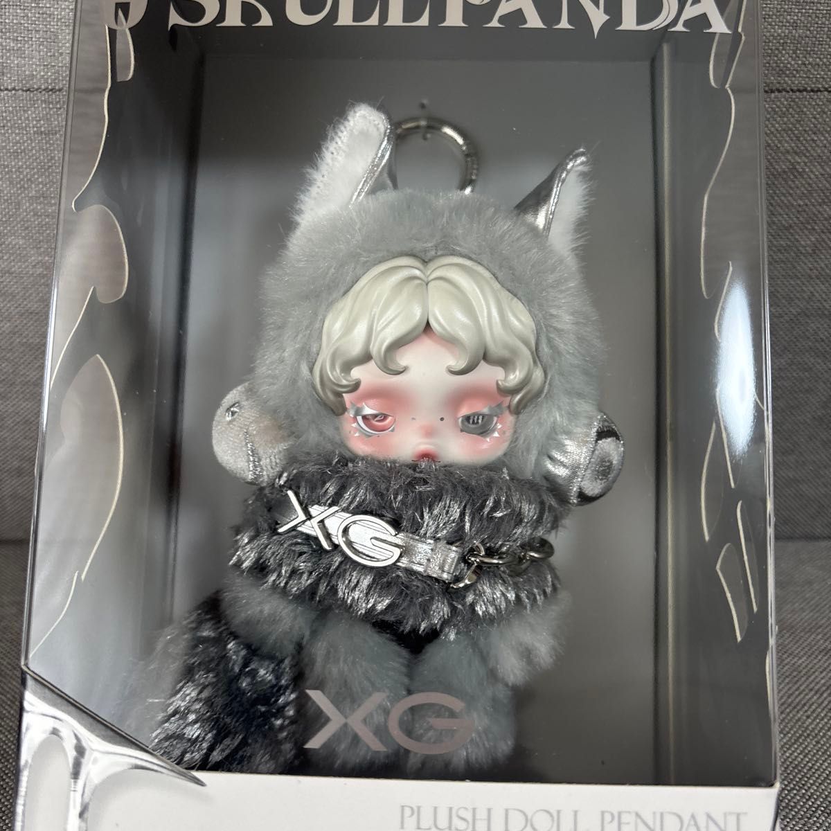 正規品 SKULLPANDA ヨーロッパ限定 スカルパンダぬいぐるみペンダント
