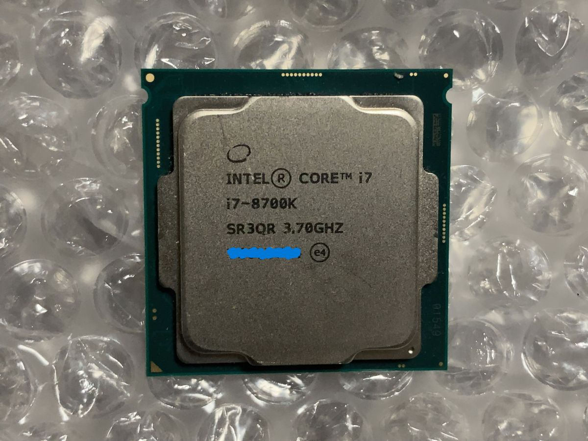 動作確認済】Intel Core i7-8700｜Yahoo!フリマ（旧PayPayフリマ）