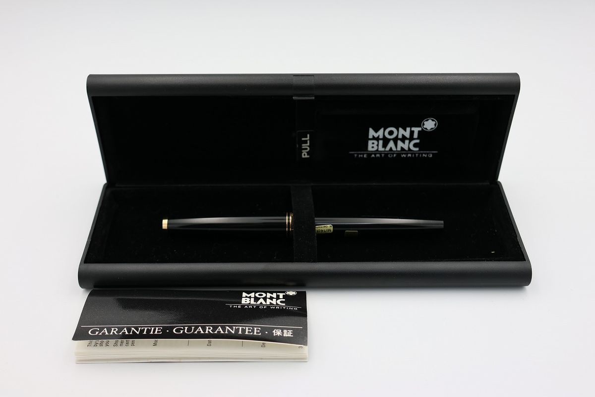 極美品 モンブラン No 221 ボルドー EF 極細字 万年筆 ブラック｜Yahoo