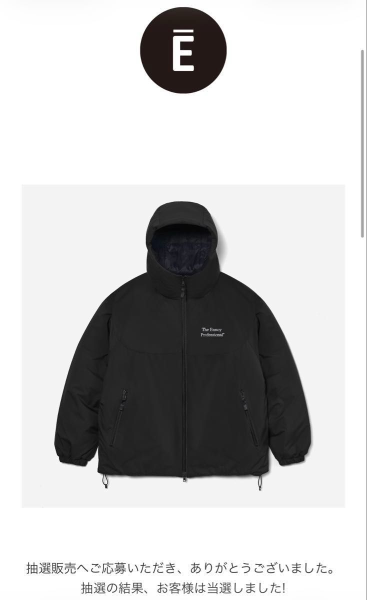 ENNOY PADDED NYLON HOODIE GRAY M｜Yahoo!フリマ（旧PayPayフリマ）