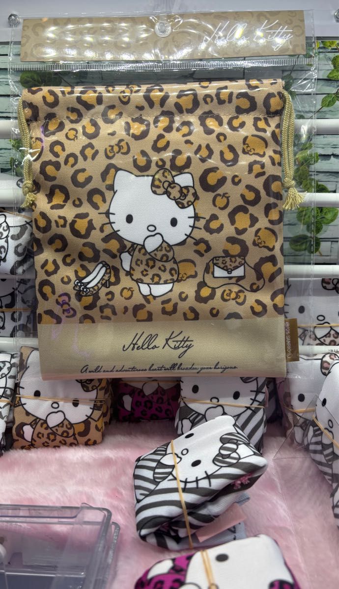 ハローキティ バスタオルヒョウ柄レトロ アベイル｜Yahoo!フリマ（旧