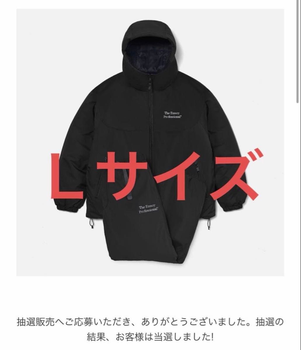 Ennoy PADDED NYLON HOODIE / BLACK XXL｜Yahoo!フリマ（旧PayPayフリマ）