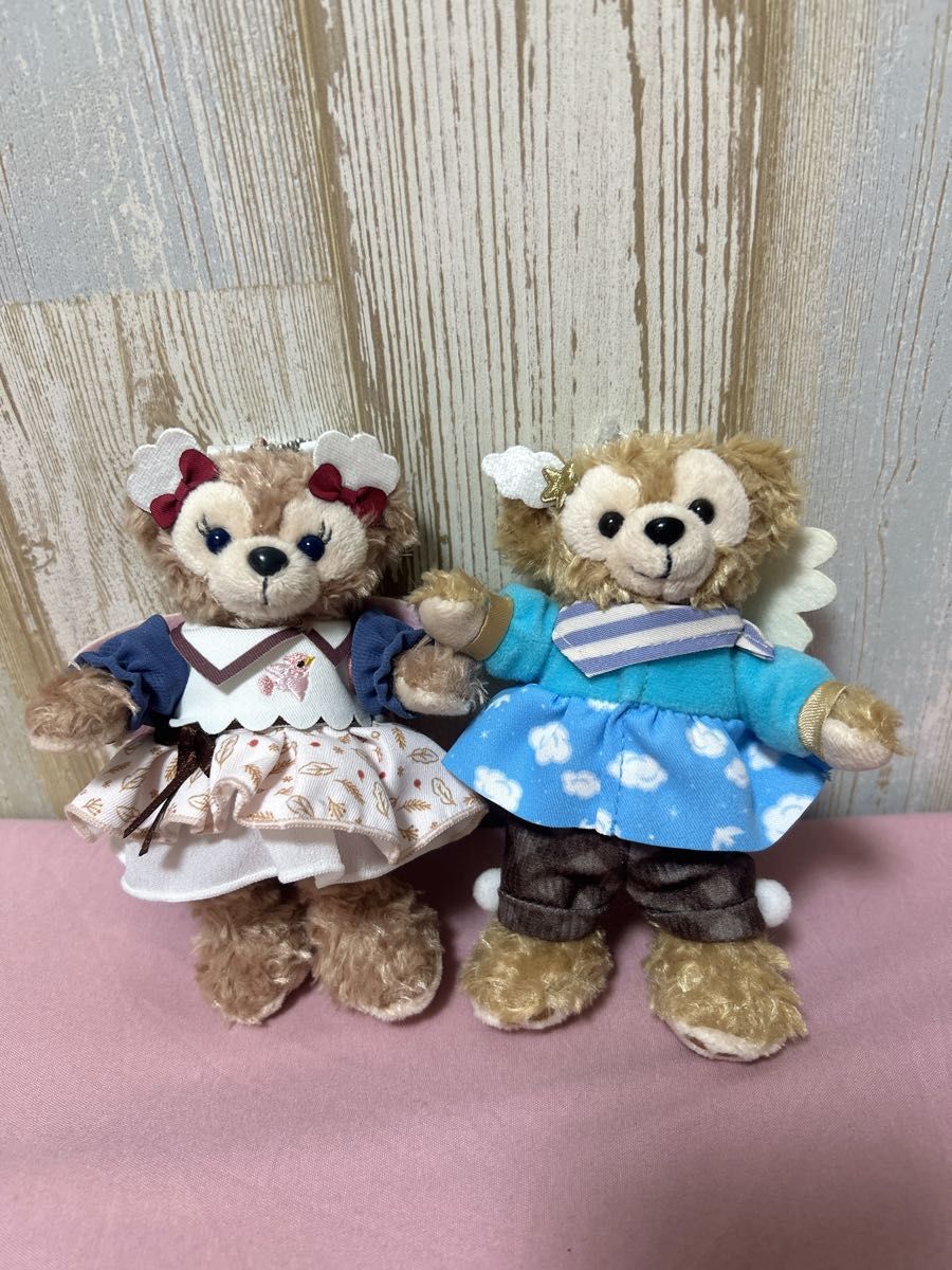 ダッフィー シェリーメイ ペア ぬいぐるみ M(旧L)サイズ｜Yahoo!フリマ