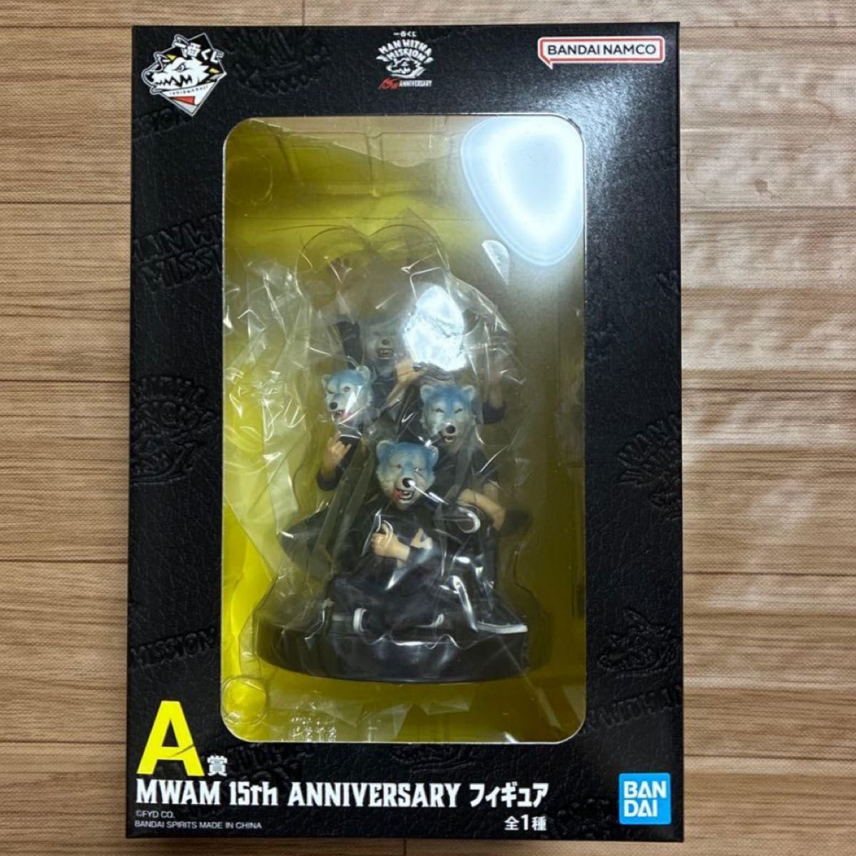 一番くじ MAN WITH A MISSION MWAM 15th ANNIVERSARY フィギュア A賞