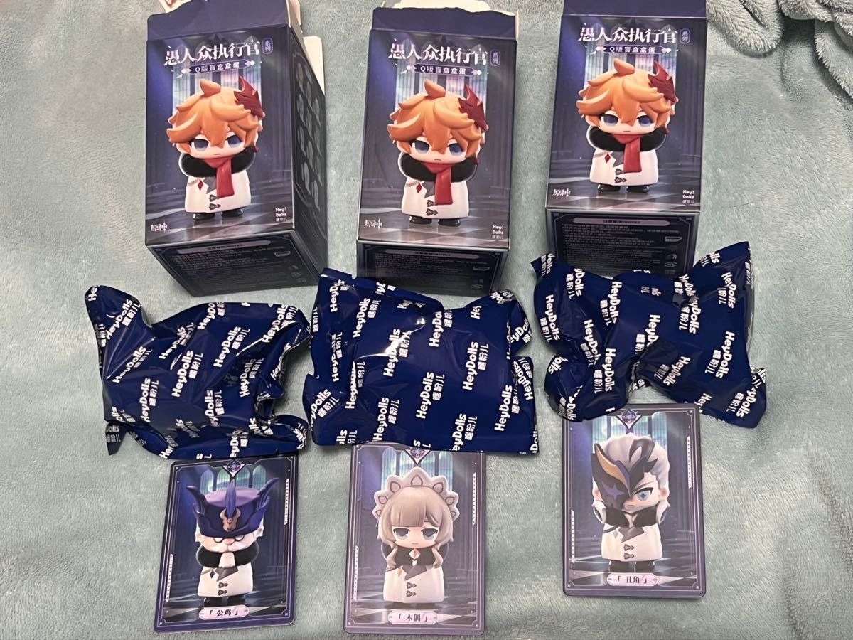 原神 執行官 ファトゥス ファデュイ フィギュア 少女 傀儡 セット