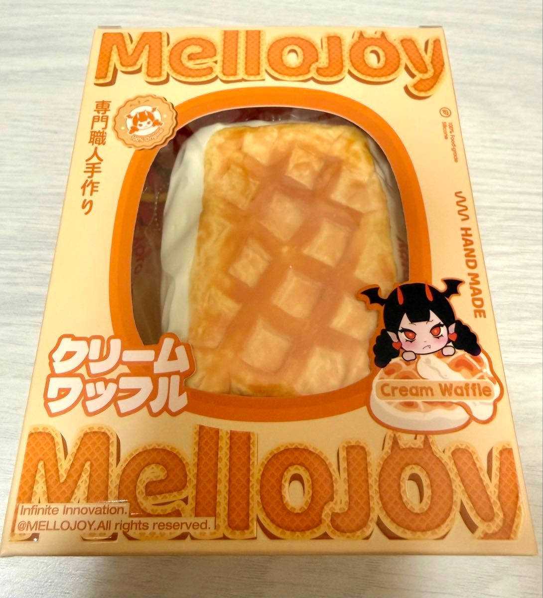 メロジョイ Mellojoy スクイーズ スノーイホリデームーンワッフル