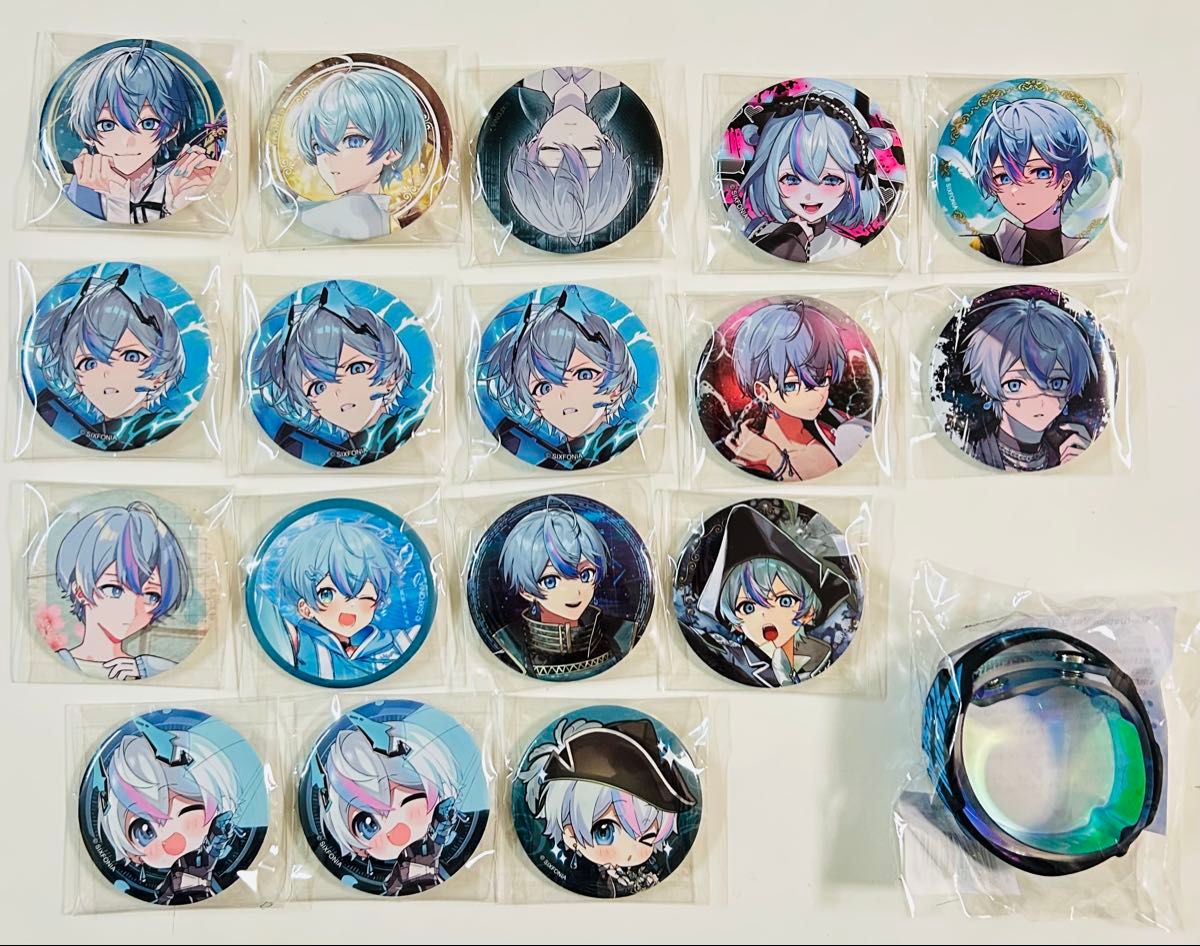 シクフォニ 50万人記念缶バッジ 雨乃こさめ 2個セット｜Yahoo!フリマ