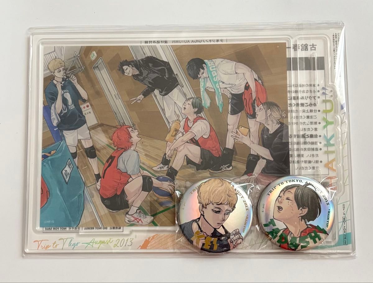 ハイキュー はふはふ POP UP SHOP 缶バッジ 月島蛍 山口忠｜Yahoo