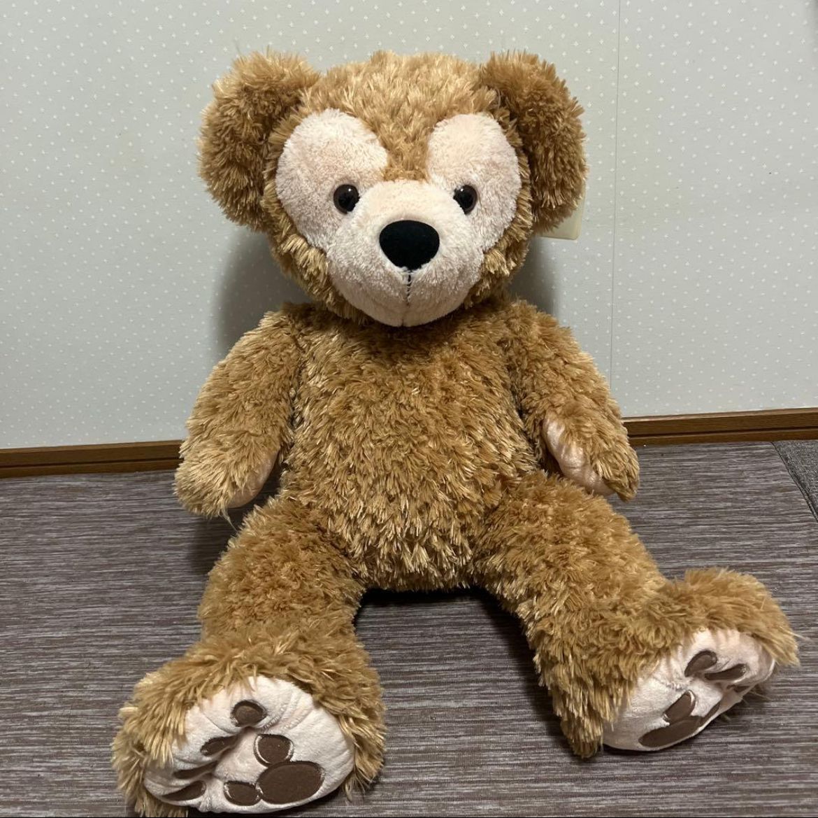 毛長ダッフィー ぬいぐるみ Duffy Disney Mサイズ 旧Lサイズ 東京