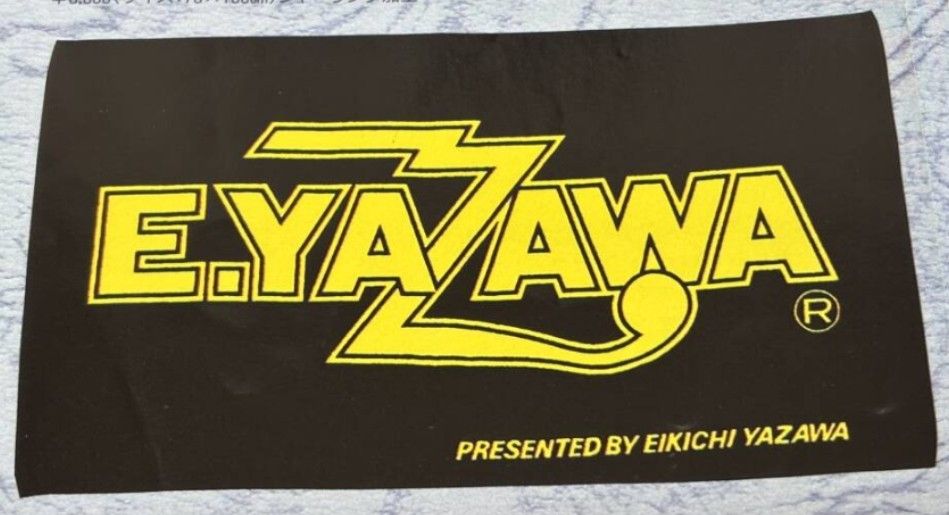 矢沢永吉 E YAZAWA SBT スペシャルビーチタオル ロゴ ゴールド