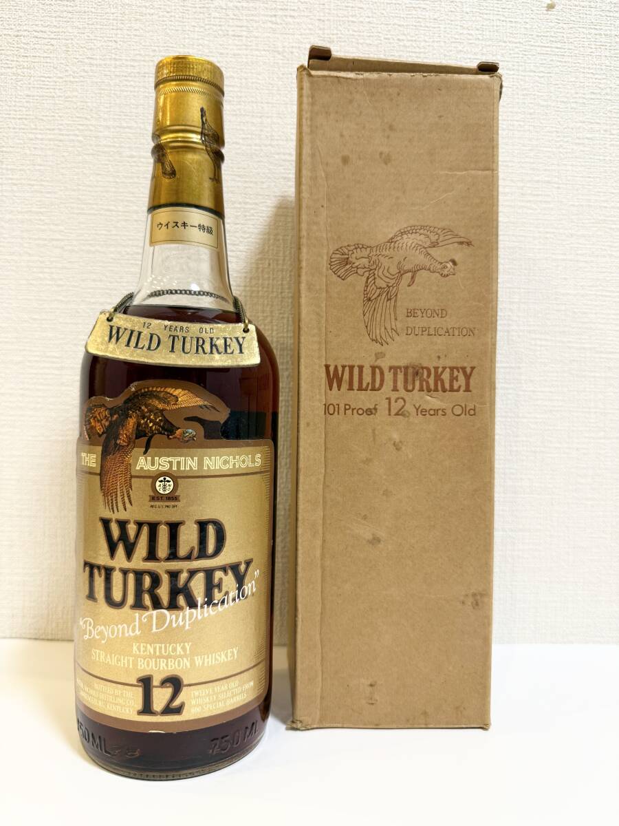 Yahoo!オークション -「ワイルドターキー12年」(バーボン) (ウイスキー