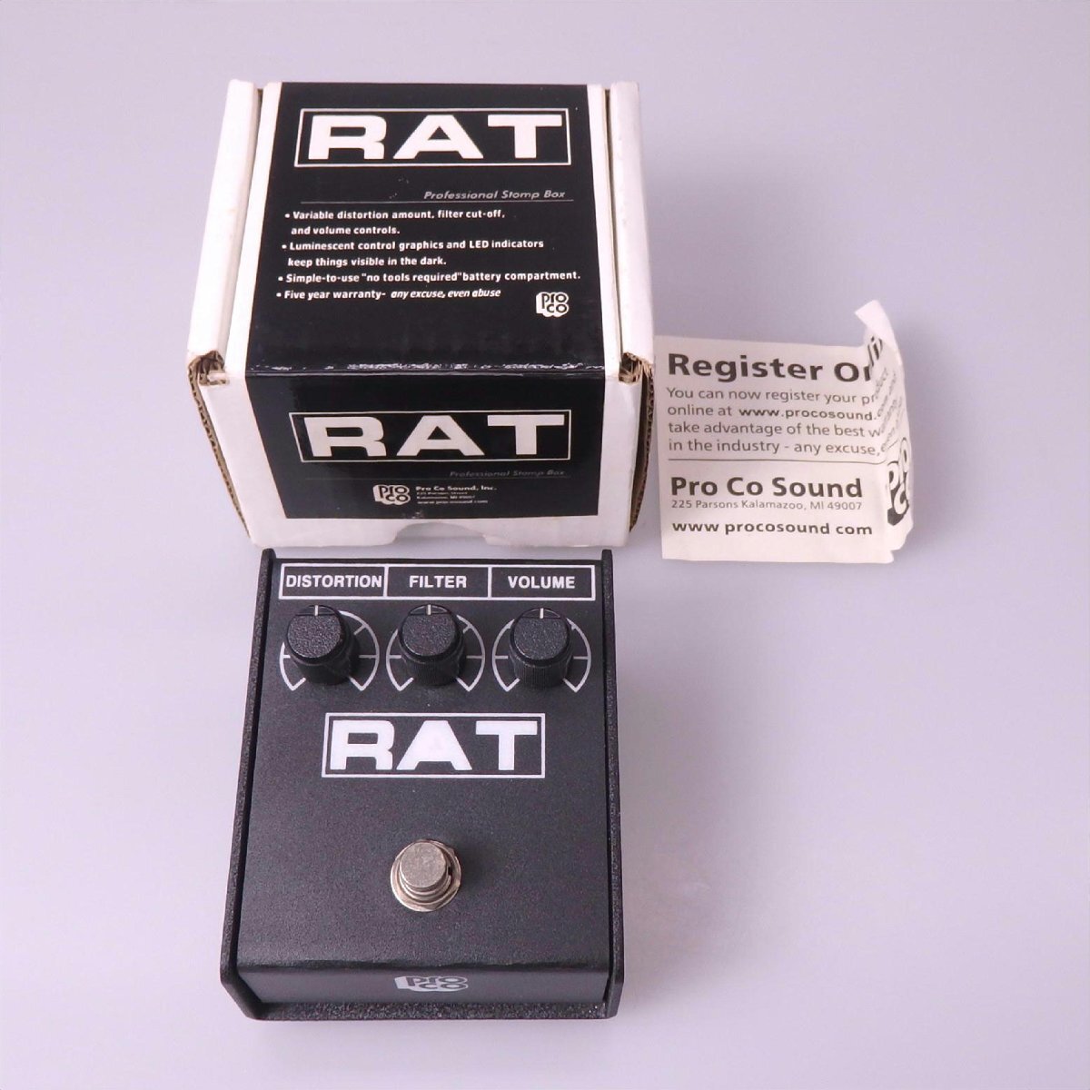 Yahoo!オークション -「proco rat2」の落札相場・落札価格