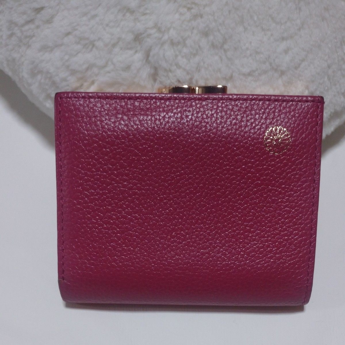 皇居 がま口 二つ折り財布 ローズピンク 新品未使用 箱付き｜Yahoo