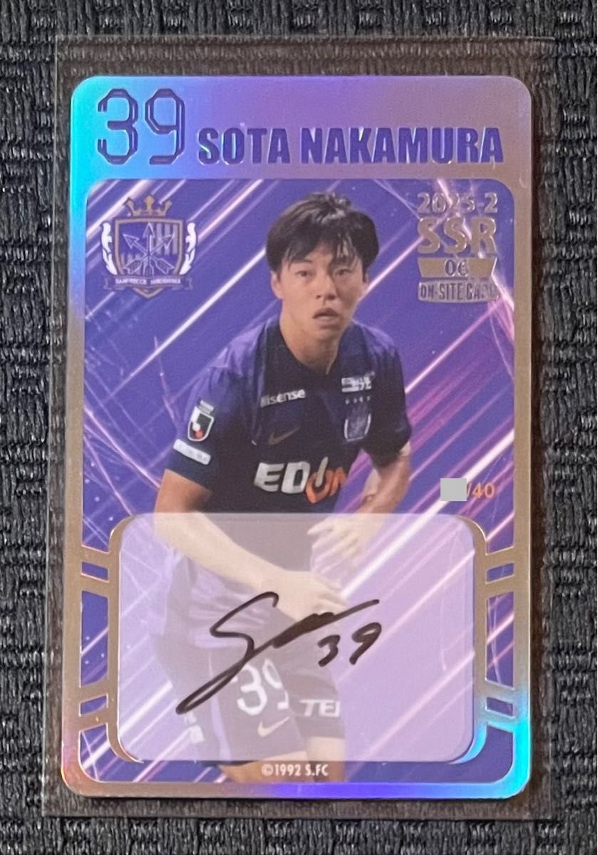 25-26 サンフレッチェ広島レジーナ オンサイトカード Nカード N18 No