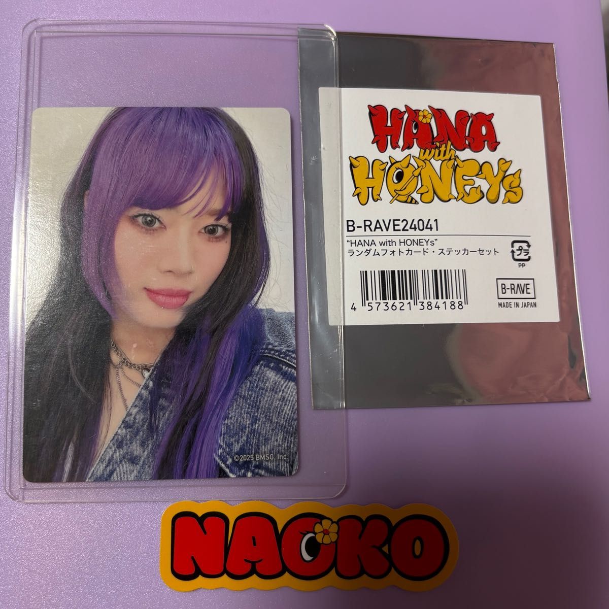 HANA with HONEYs ゲームシャツ Tシャツ Lサイズ フォトカード NAOKO