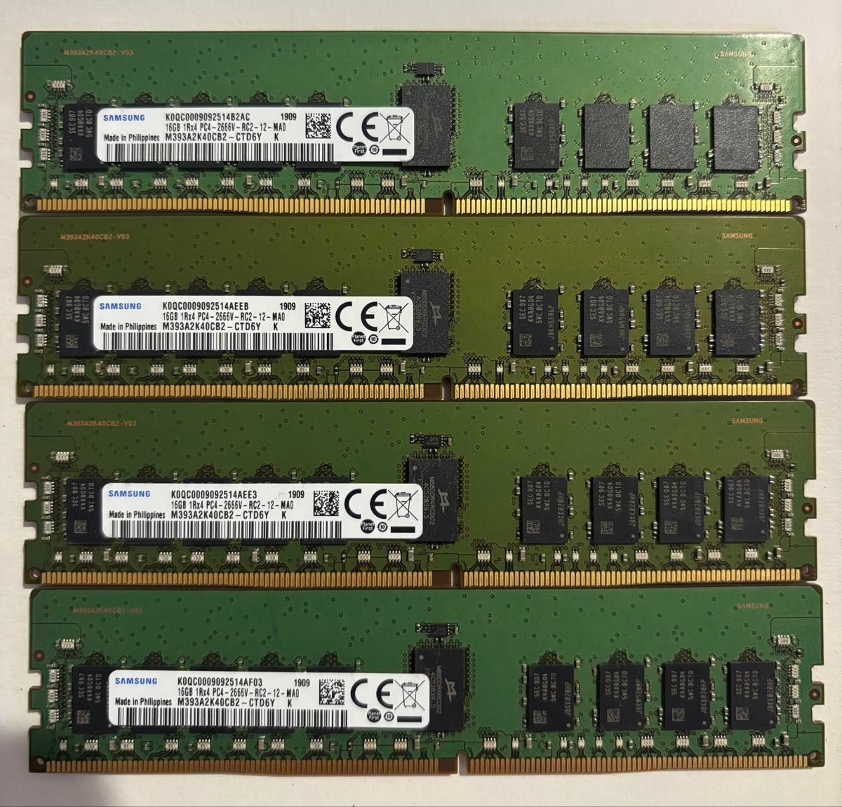 64GBメモリ PC4-2666V｜Yahoo!フリマ（旧PayPayフリマ）