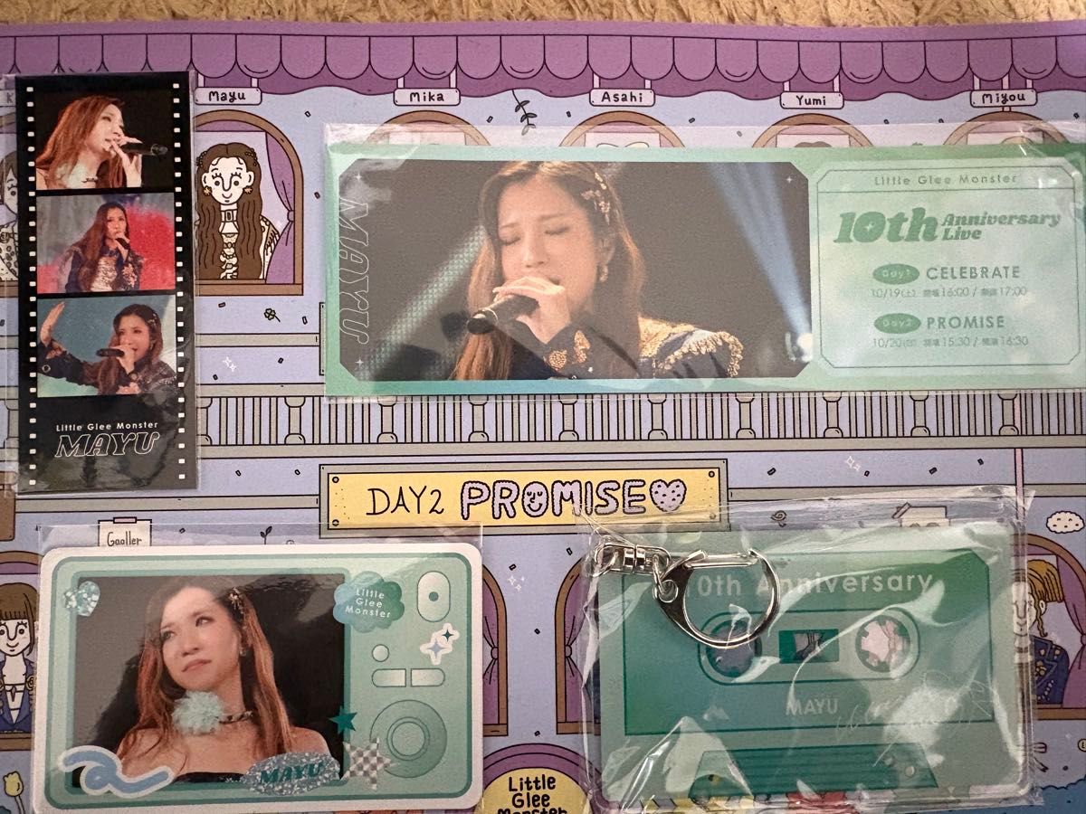 Little Glee Monster リトグリ ラッフルくじ miyou アクスタ｜Yahoo