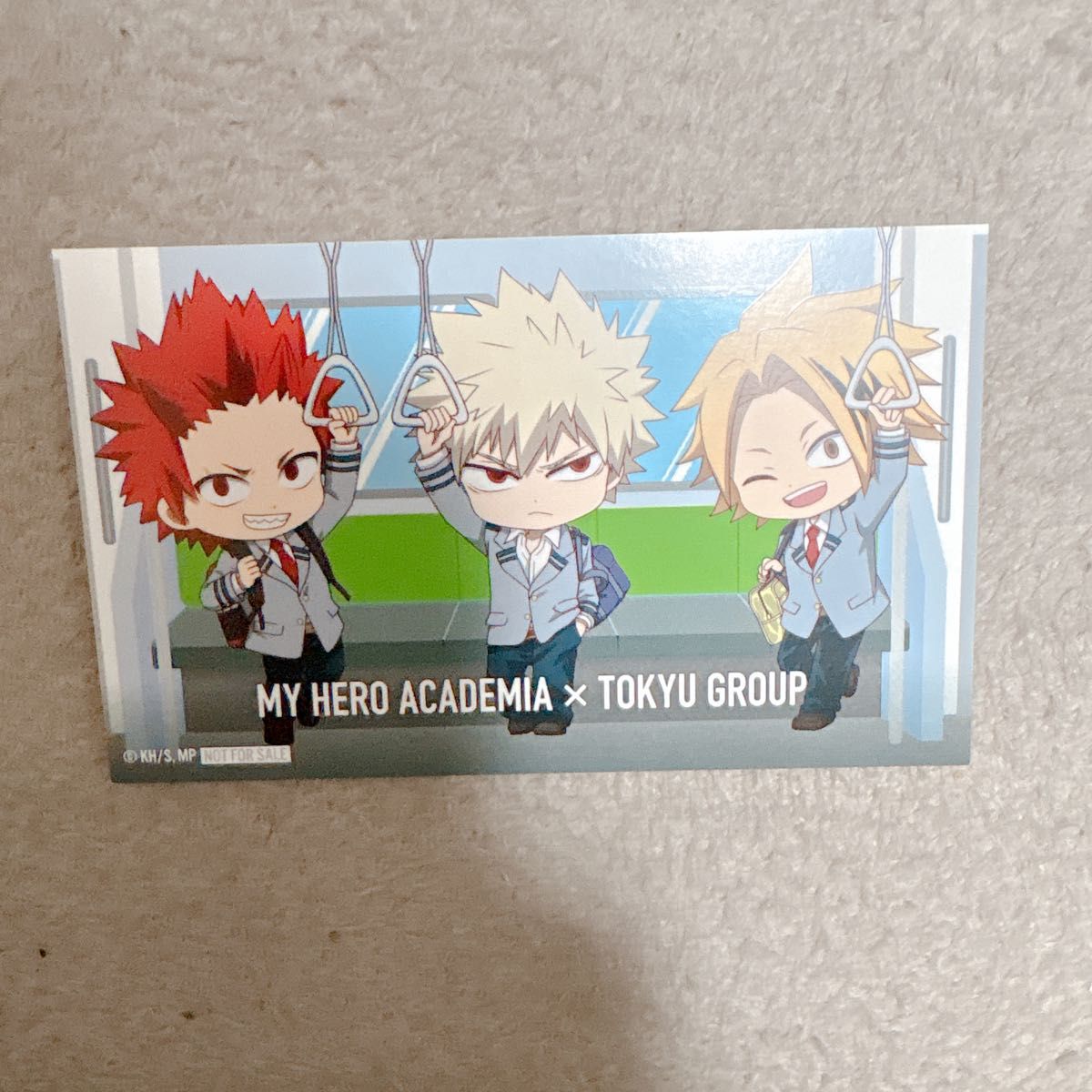 爆豪勝己 切島鋭児郎/ホテル特典/静鉄コラボ/ヒロアカ｜Yahoo!フリマ