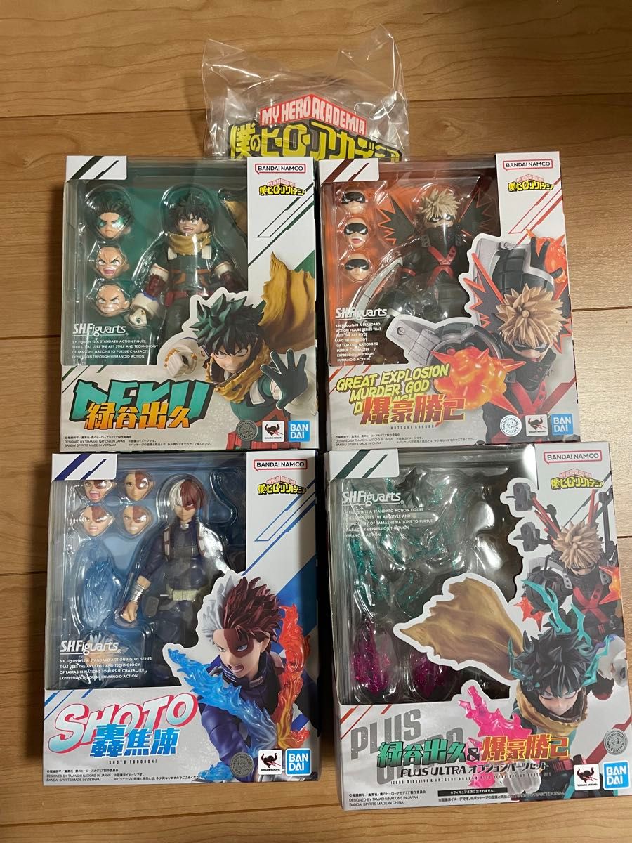 僕のヒーローアカデミア ちあぴこ 爆豪勝己 緑谷出久 轟焦凍 3種セット