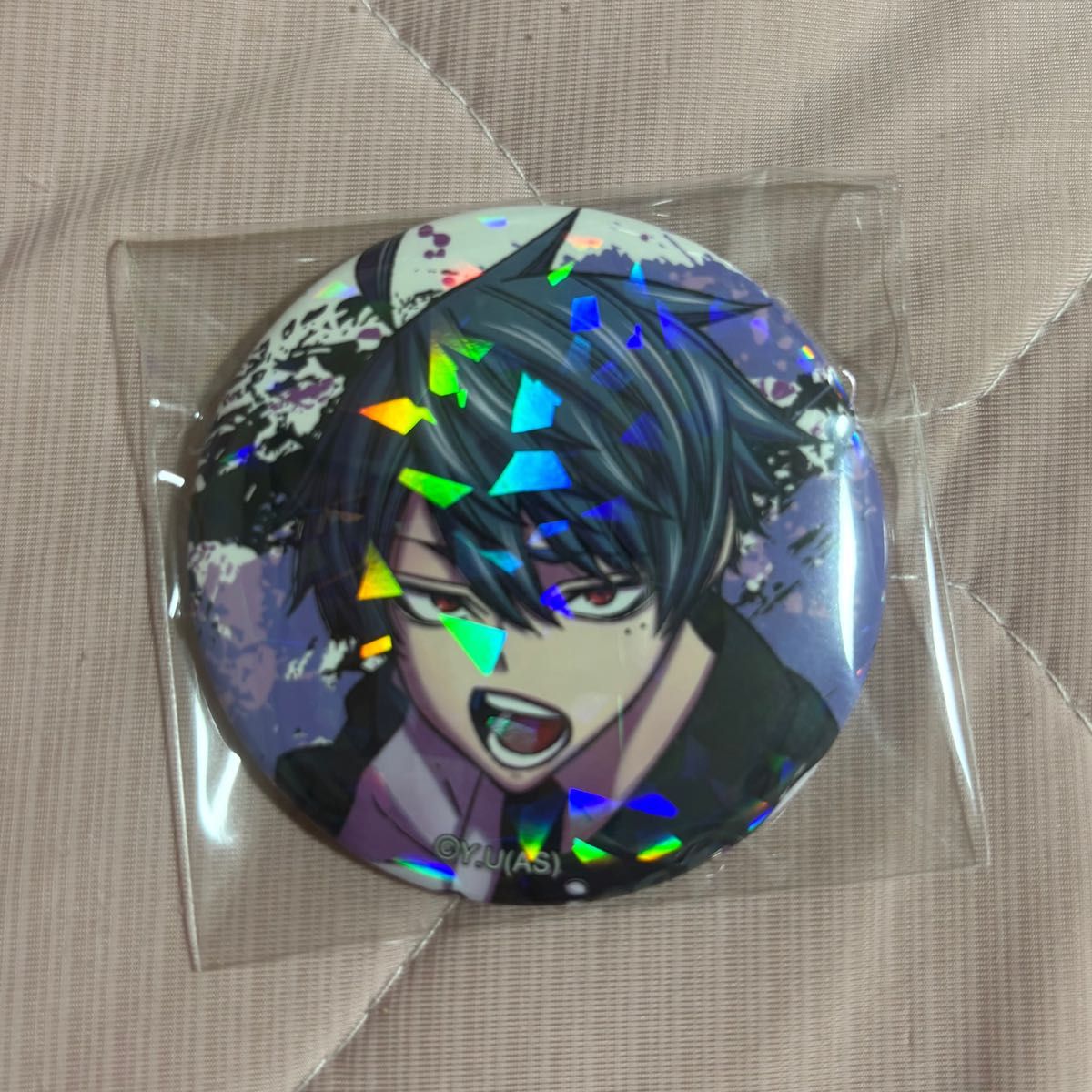 桃源暗鬼 一ノ瀬四季 ホロ マズル メタリック ハート 缶バッジ 4点