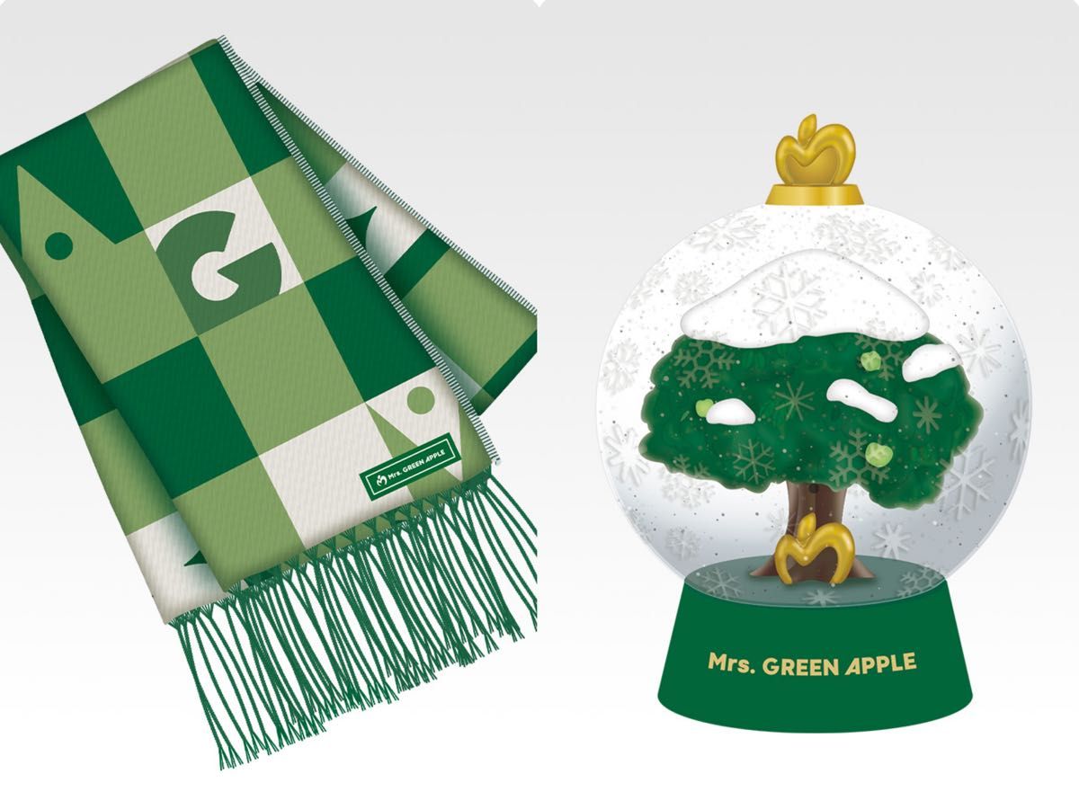 Mrs GREEN APPLE ミセス 一番くじ ラストワン賞 スノードーム｜Yahoo