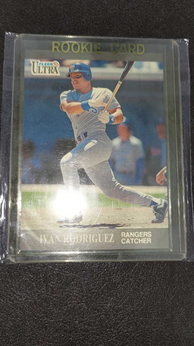 メジャーリーグカード イヴァン ロドリゲス 使用済みグローブ