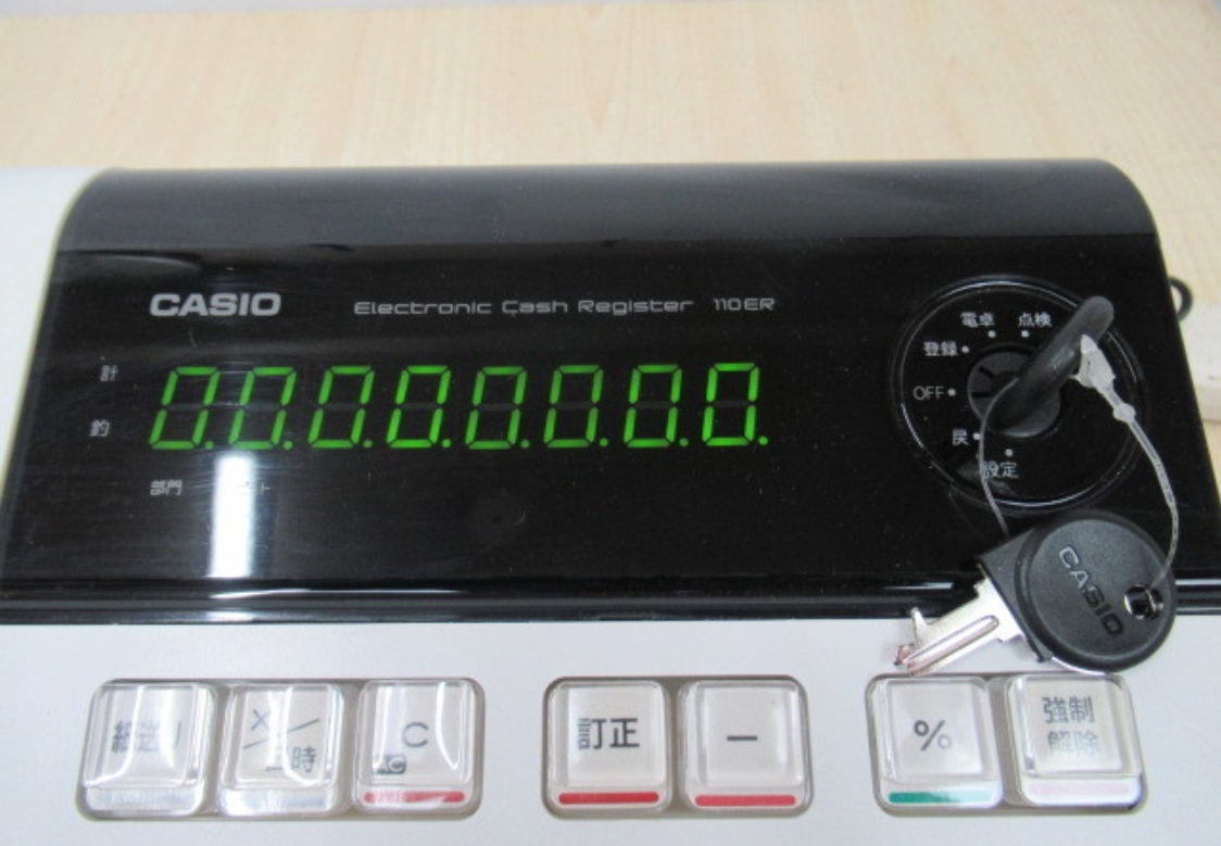 カシオ電子レジスター110ER CASIO 110ER レジスター Yahoo