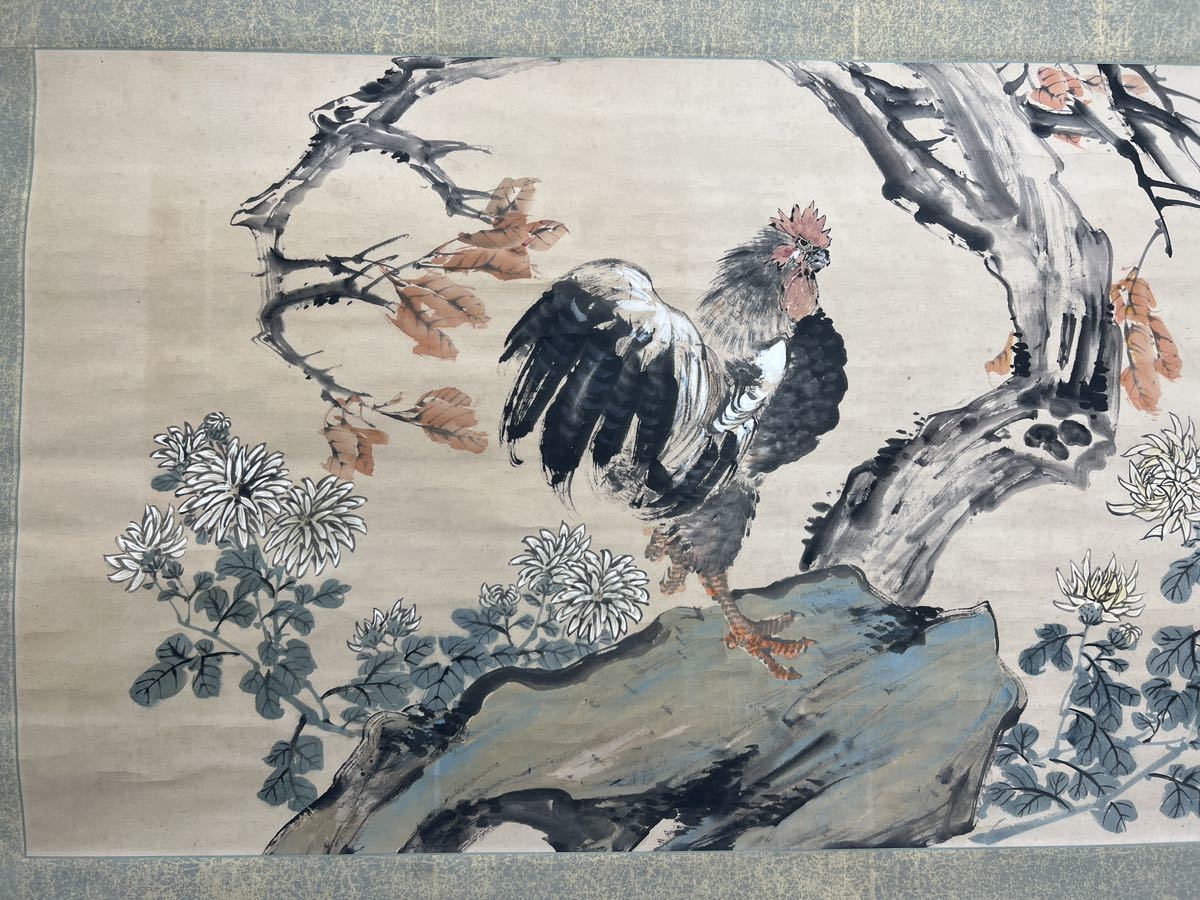 Yahoo!オークション -「鶏 掛け軸」の落札相場・落札価格