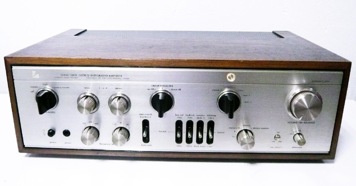 LUXMAN / プリメインアンプ L-48X 動作品 LUXMAN 高音質プリメイン