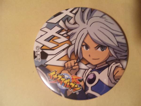 ガゼル 涼野風介 ドでか缶バッジ イナズマイレブン ガゼル 涼野風介 ド