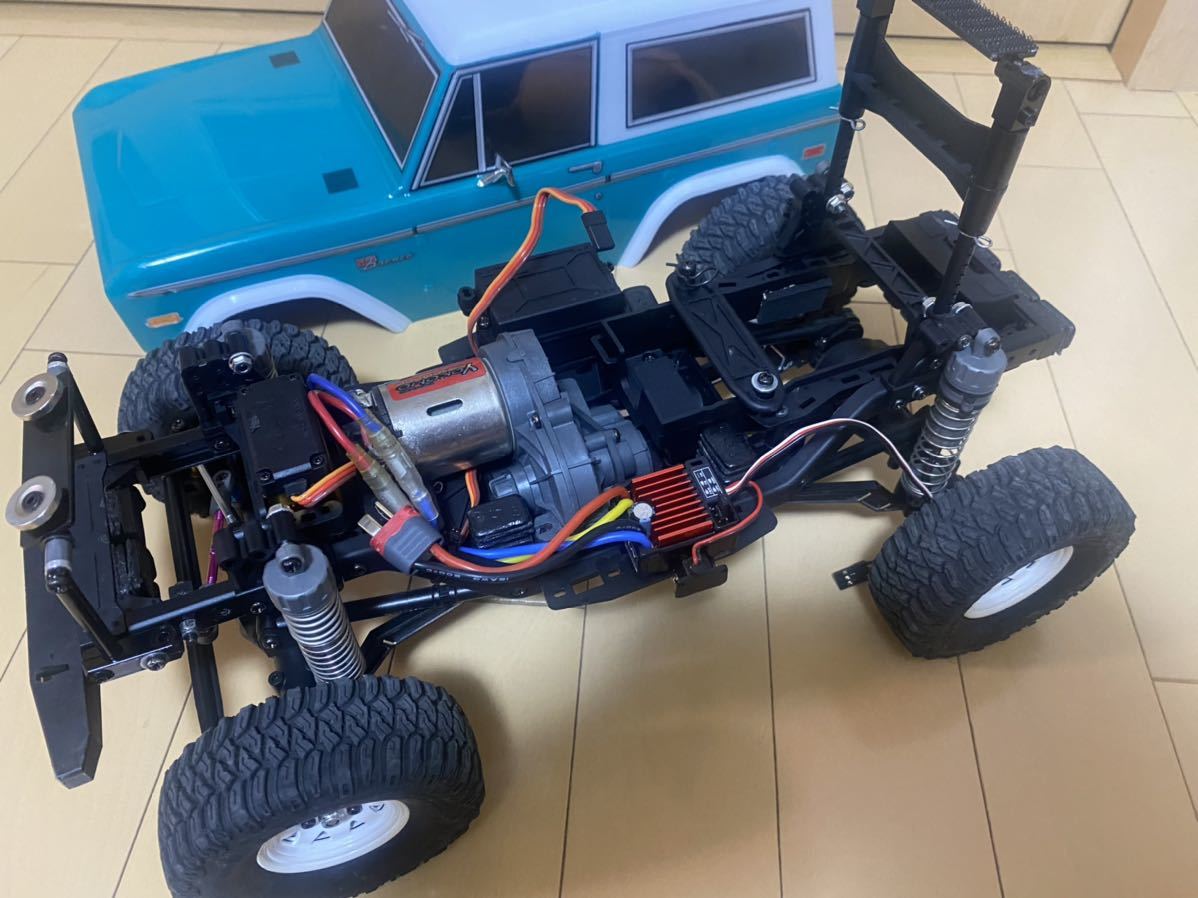 タミヤ CC-02 メカ付き フォードブロンコ ブロンコ フォード タミヤ