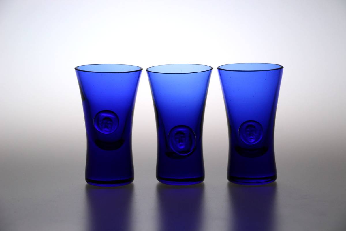 Erik Hoglund エリックホグラン ショットグラス 3個/北欧 アンティーク