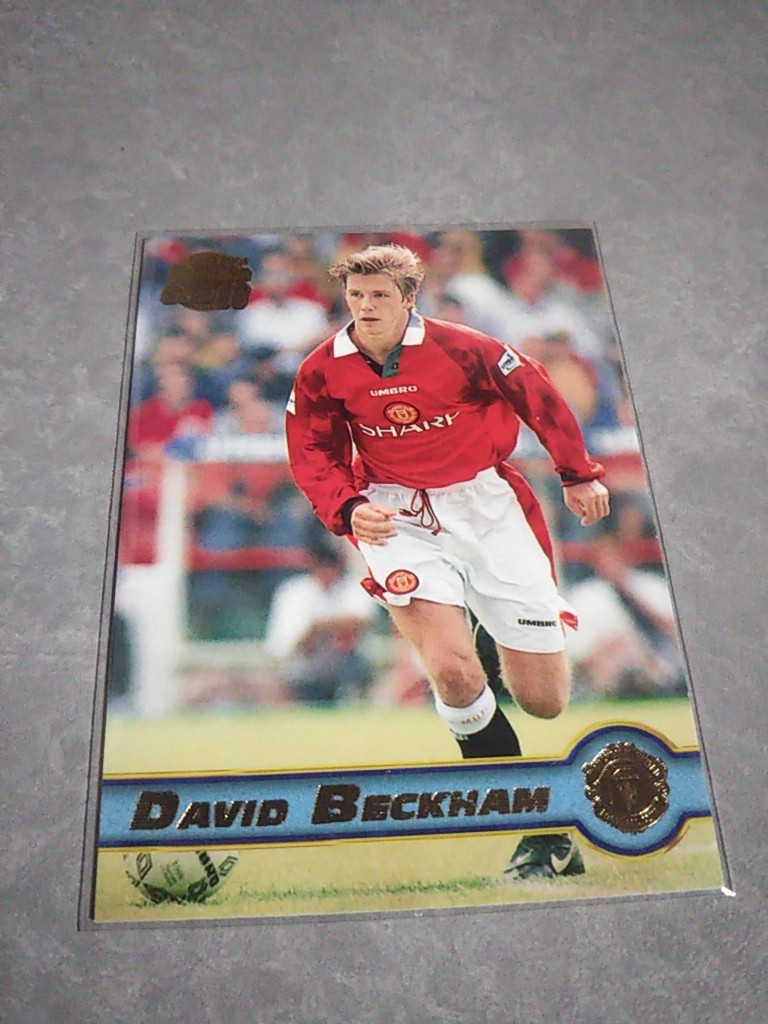 プレミアゴールド96-97 デビッドベッカム ルーキーカード DAVID