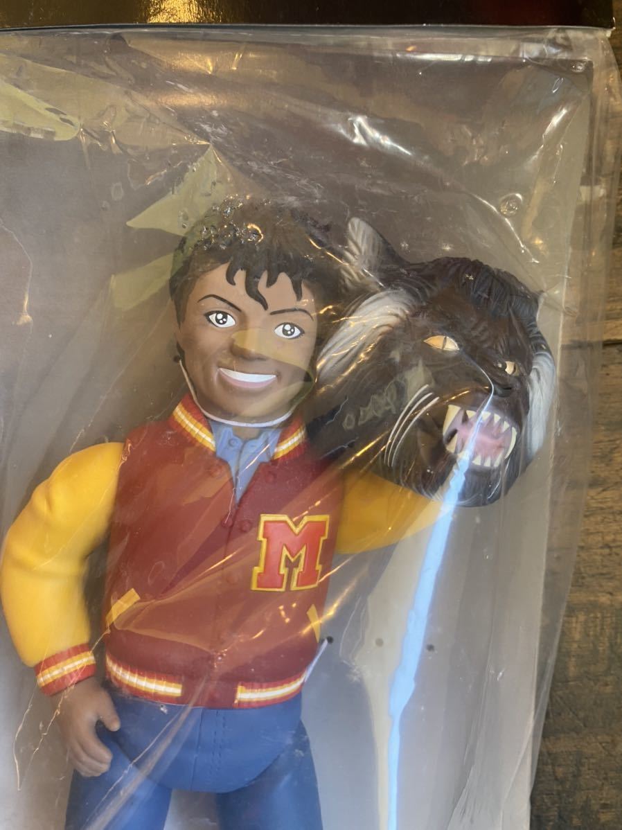 未開封品 マルサン ソフビ マイケル ジャクソン スリラー 狼版 ウルフ