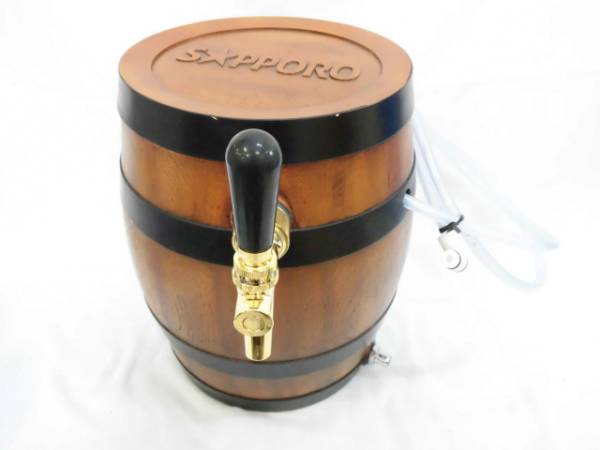 サッポロ SAPPOLO ビヤ樽くん 氷冷式 木樽型ビールサーバー
