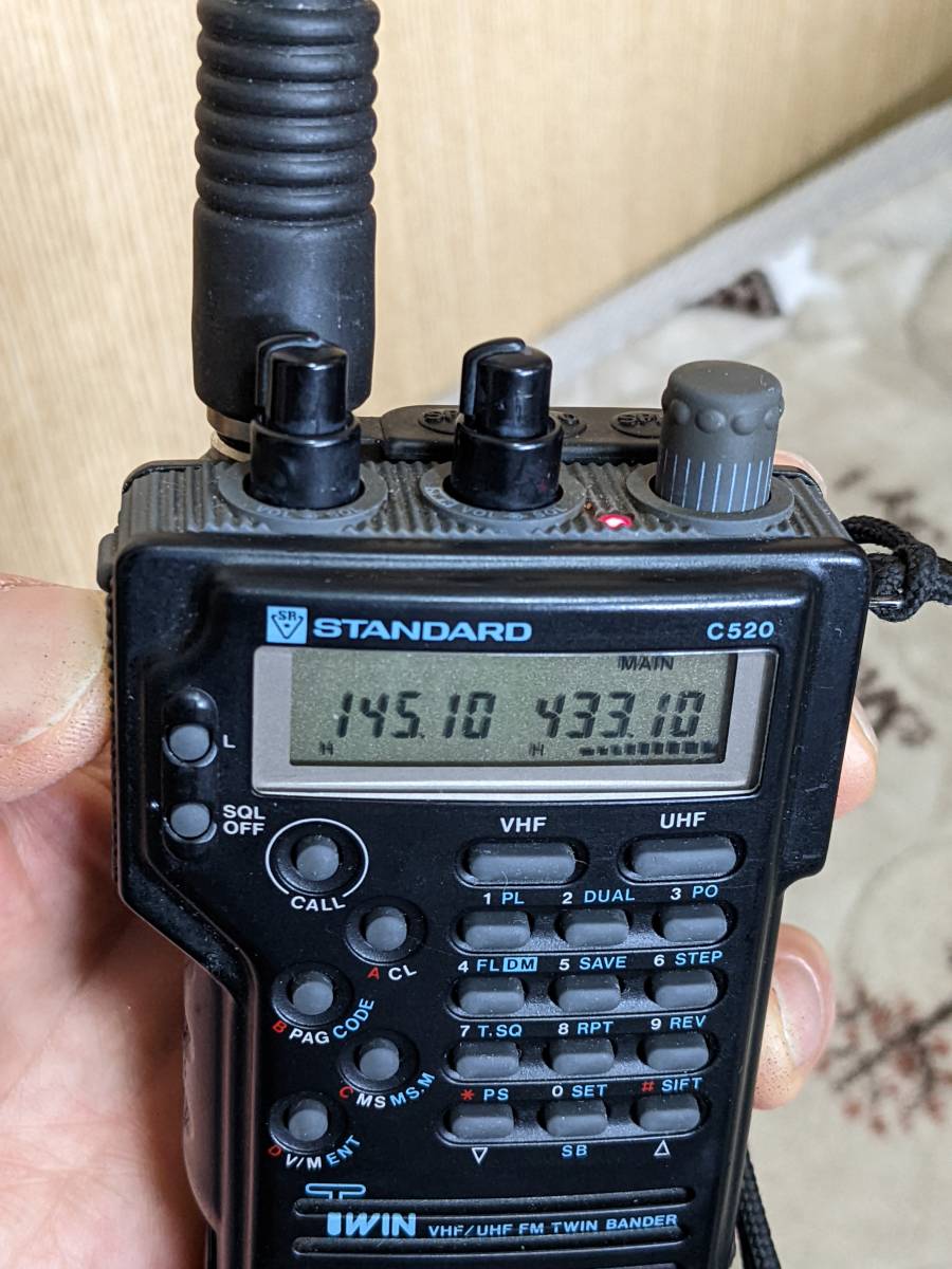 スタンダード C520 144⁄430ハンディトランシーバー 受信機 STANDARD